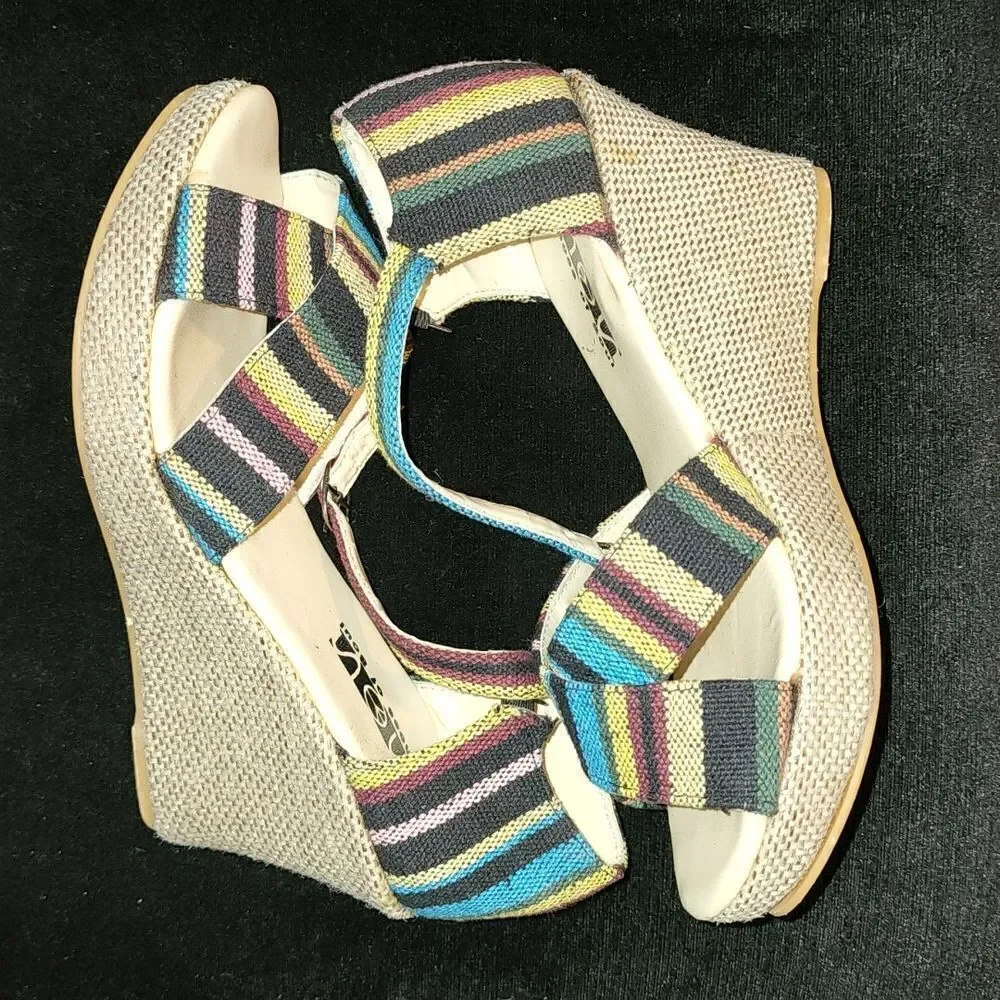Multicolored Wedge